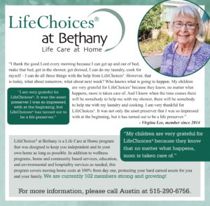 October Life Choices Newsletter
