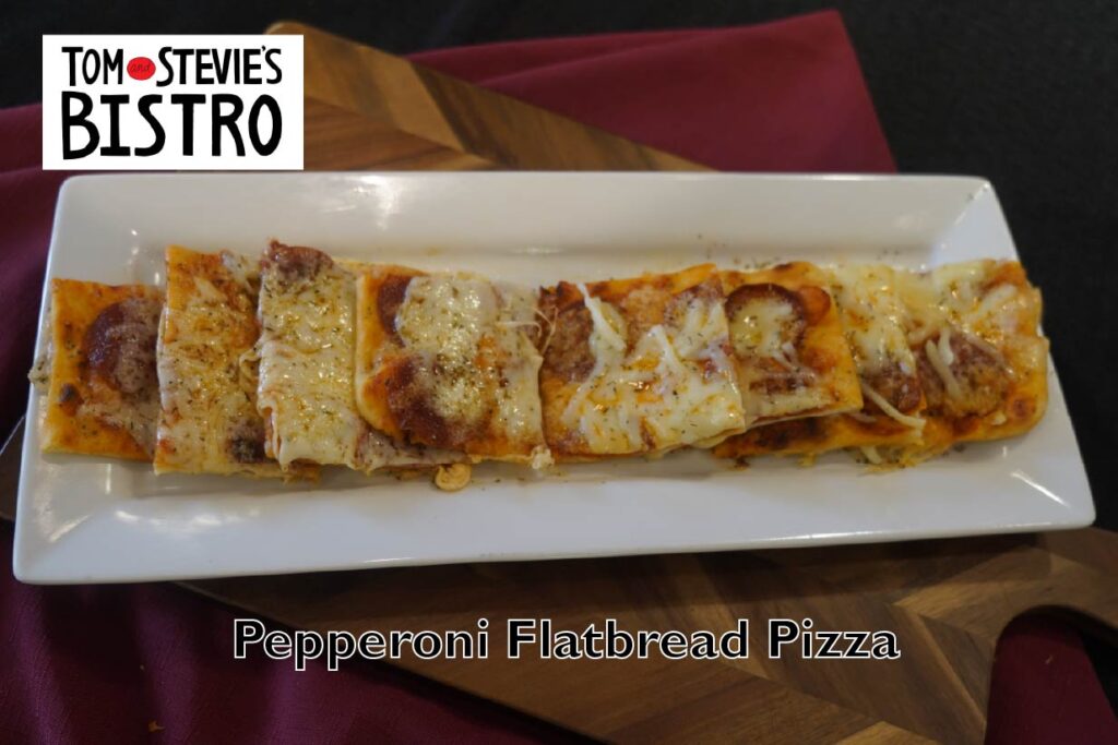 Pepperoni Flatbread Pizza