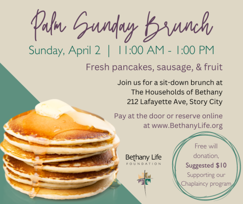 Palm Sunday Brunch